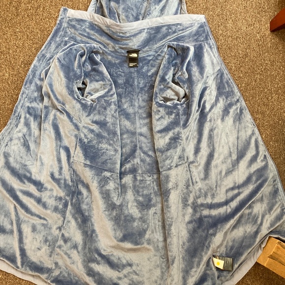 North Face Shelbe Raschel Parka Length Fleece Lined Hooded Jacket - Picture 9 of 11